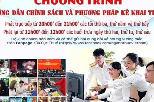 Tăng cường hướng dẫn chính sách và phương pháp kê khai thuế