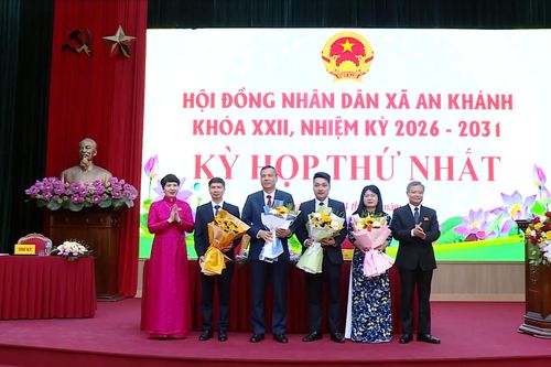 An Khánh tổ chức Kỳ họp thứ nhất HĐND xã khóa XXII