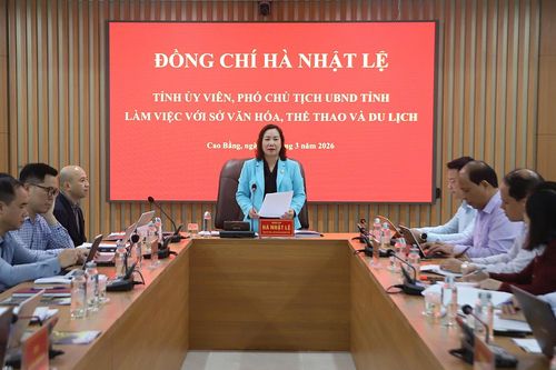 Sở Văn hóa Thể thao và Du lịch tỉnh Cao Bằng triển khai nhiệm vụ trọng tâm năm 2026