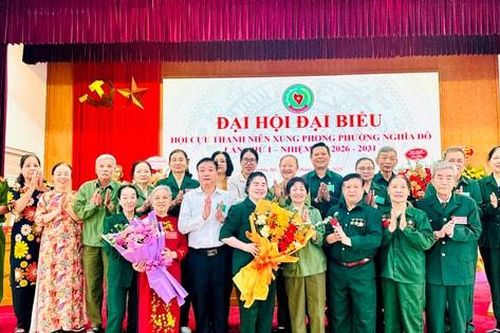 Đại hội Hội Cựu thanh niên xung phong phường Nghĩa Đô lần thứ I