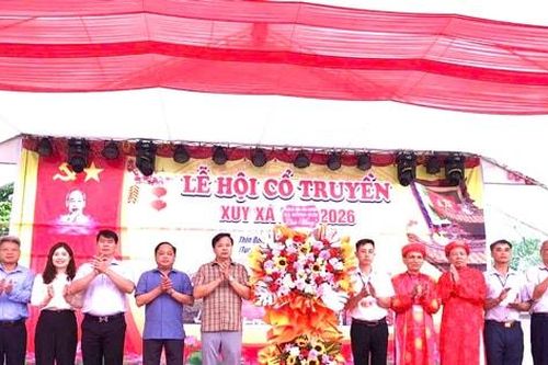 Xã Hồng Sơn đón nhận Bằng xếp hạng 4 di tích lịch sử, văn hóa cấp thành phố