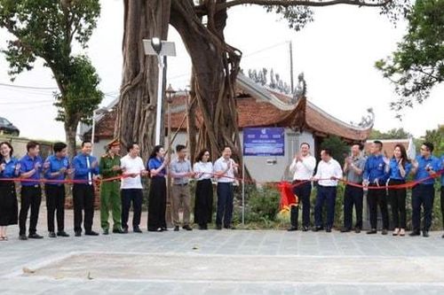 Khánh thành công trình thanh niên 'Thắp sáng hào khí Chương Dương'