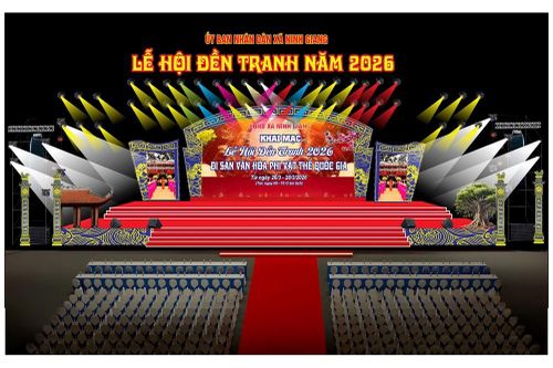 Khai hội Đền Tranh xuân 2026 sẽ được tổ chức với nhiều nghi lễ đặc sắc