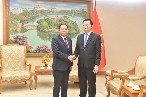 Phó Thủ tướng Mai Văn Chính tiếp xã giao Bộ trưởng Bộ Lễ nghi và Tôn giáo Campuchia