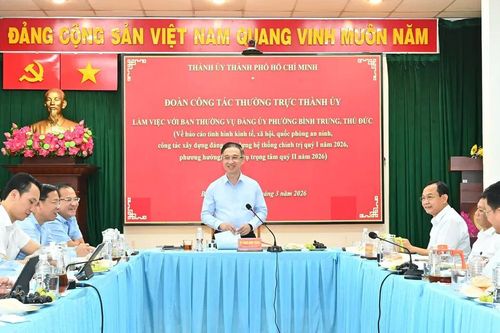 Đẩy nhanh tiến độ các dự án trọng điểm tại phường Bình Trưng và phường Thủ Đức