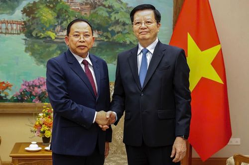 Phó Thủ tướng Mai Văn Chính tiếp Bộ trưởng Bộ Lễ nghi và Tôn giáo Campuchia