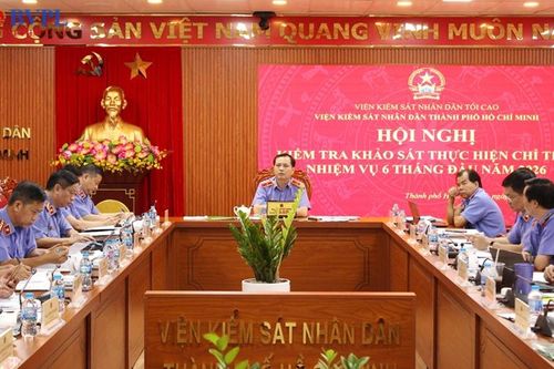 VKSND TP Hồ Chí Minh kiểm tra tiến độ thực hiện nhiệm vụ 6 tháng đầu năm