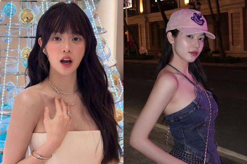 Thanh Thủy kheo vòng eo con kiến với bộ đồ phối nhiều lớp độc đáo