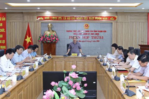 Thống nhất chương trình Kỳ họp thứ nhất HĐND tỉnh Thanh Hóa khóa XIX