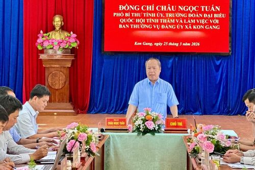 Xã Kon Gang cần quyết tâm cao, nỗ lực lớn hơn nữa để đạt các mục tiêu đề ra