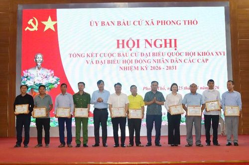 Xã Phong Thổ: Tổng kết công tác bầu cử
