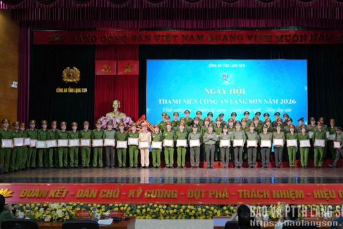 Sôi nổi Ngày hội thanh niên Công an Lạng Sơn