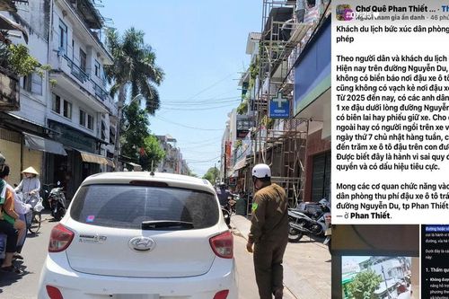 Làm rõ thông tin 'thu phí giữ xe' trái phép ở Phan Thiết