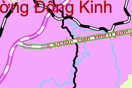 Quy hoạch hạ tầng phường Đông Kinh, Lạng Sơn: Chi tiết tuyến cao tốc Tiên Yên - Đồng Đăng