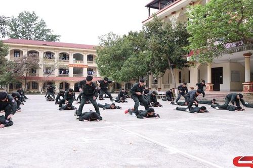 Nâng cao chất lượng huấn luyện Cảnh sát cơ động