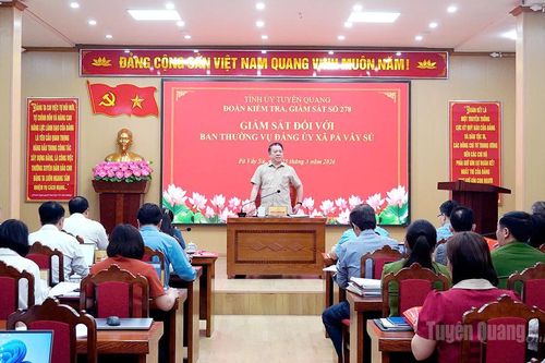 Tiếp tục phản ánh hoạt động các đoàn kiểm tra, giám sát của Ban Thường vụ Tỉnh ủy tại một số địa phương