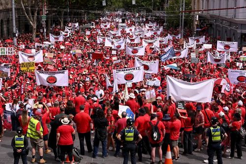 35.000 giáo viên Australia đình công, trường học tê liệt