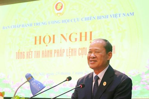 Hoàn thiện chính sách đối với cựu chiến binh, tạo nền tảng phát triển trong giai đoạn mới