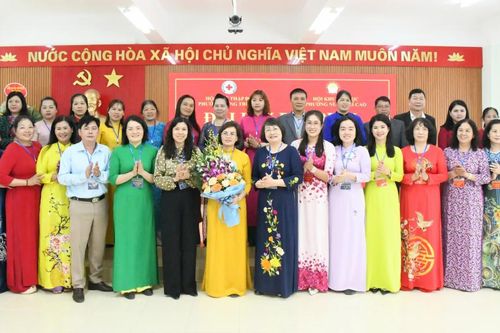 Phường Nùng Trí Cao và xã Đông Khê tổ chức Đại hội đại biểu Hội Khuyến học, Hội Chữ thập đỏ lần thứ nhất