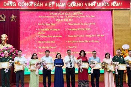 Phường Ô Chợ Dừa: Công tác bầu cử bảo đảm đúng quy trình, an toàn và nghiêm túc