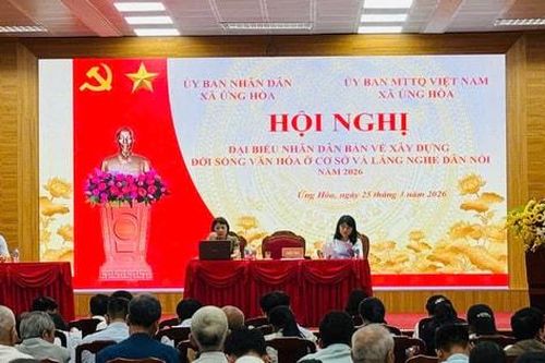 Ứng Hòa phát huy dân chủ, xây dựng đời sống văn hóa bền vững