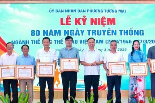 Phường Tương Mai: Phát triển mạnh phong trào thể dục thể thao quần chúng