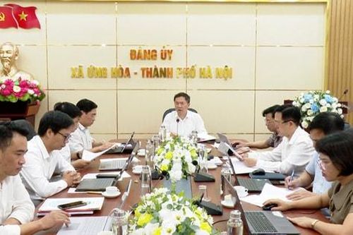 Đảng bộ xã Ứng Hòa cho ý kiến nhiều nội dung quan trọng