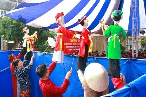 Độc đáo rối cạn Tế Tiêu