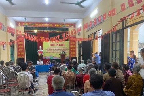 Xã Thượng Phúc: Thông báo chủ trương triển khai dự án Khu đô thị thể thao Olympic