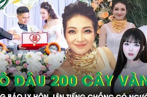 'Cô dâu 200 cây vàng' bất ngờ thông báo ly hôn, lên tiếng về chuyện chồng nhắn tin với người khác