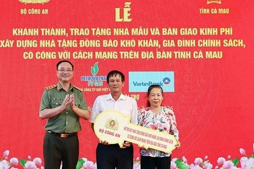 Công an nhân dân và 500 mái ấm nơi cực Nam Tổ quốc