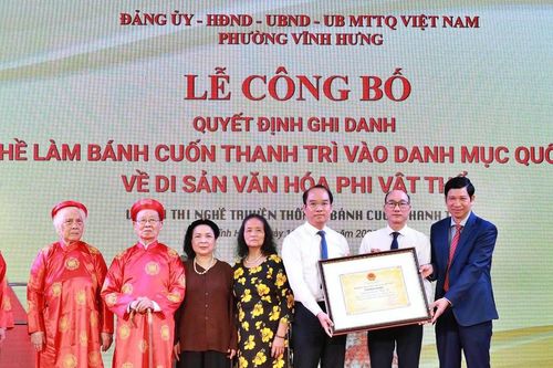 Bánh cuốn Thanh Trì - hành trình trở thành di sản