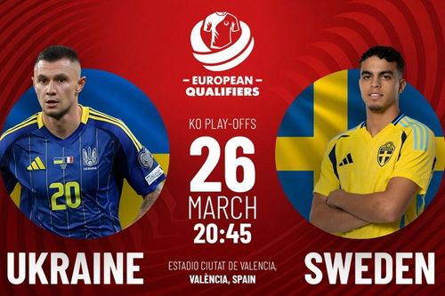 Nhận định trận đấu Ukraine vs Thụy Điển, 2h45 ngày 27.3: Tạm biệt gã khổng lồ Bắc Âu