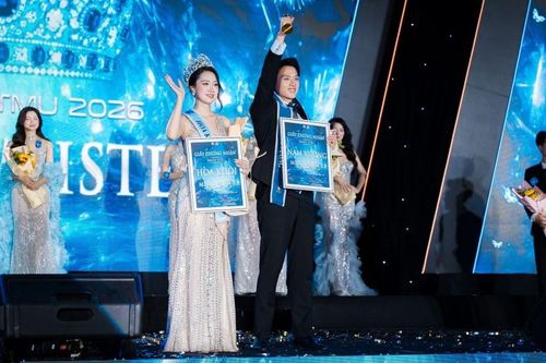 Sinh viên Khoa Khách sạn Du lịch đăng quang Nam vương 'Miss & Mister TMU 2026'