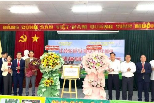 Công nhận làng nghề chè Shan tuyết ở Thái Nguyên