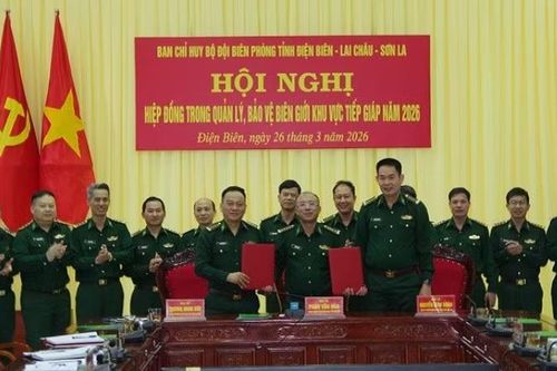 Bộ đội Biên phòng Điện Biên, Sơn La, Lai Châu tăng cường phối hợp quản lý, bảo vệ biên giới tiếp giáp