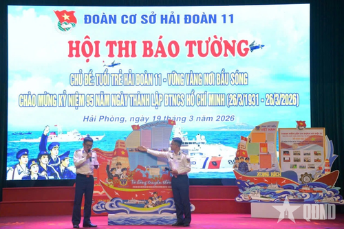 Dấu ấn 'Tháng Thanh niên' năm 2026 của tuổi trẻ Hải đoàn 11