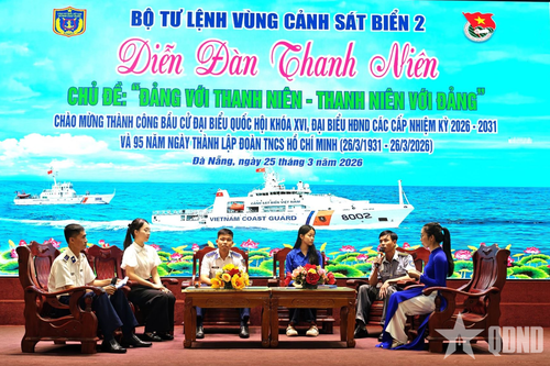 Tuổi trẻ Vùng Cảnh sát biển 2: Sắt son niềm tin với Đảng, xung kích bảo vệ chủ quyền biển, đảo