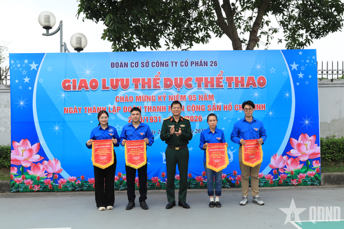 Tuổi trẻ Công ty Cổ phần 26 phát huy vai trò xung kích trong Tháng Thanh niên