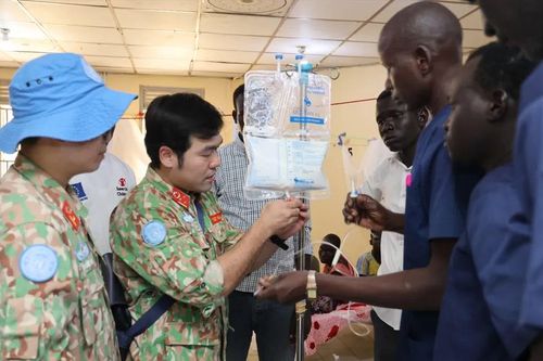 Bệnh viện dã chiến tại Nam Sudan tổ chức chuỗi hoạt động mừng 95 năm Ngày thành lập Đoàn