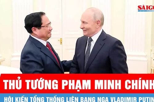Thủ tướng Chính phủ Phạm Minh Chính hội kiến Tổng thống Liên bang Nga Vladimir Putin