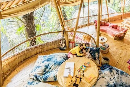 Sử dụng tre trong công trình giúp giảm phát thải