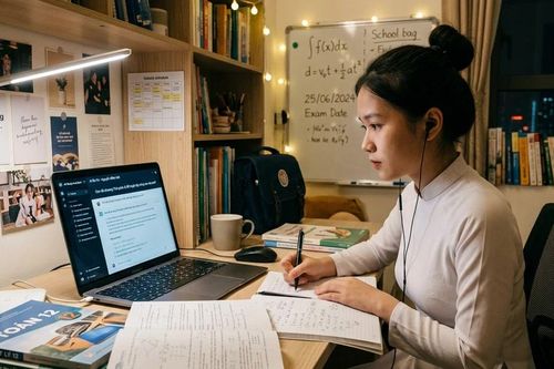 Ôn thi đại học thời AI: Học nhanh nhưng đừng 'lười nghĩ'