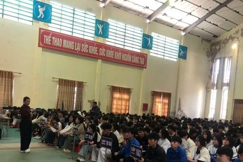 Xây dựng trường học không khói thuốc: Quyết tâm của thầy và trò trường nội trú