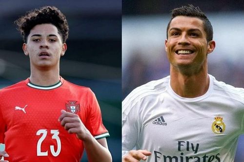Con trai C.Ronaldo gia nhập đội bóng cũ của cha?