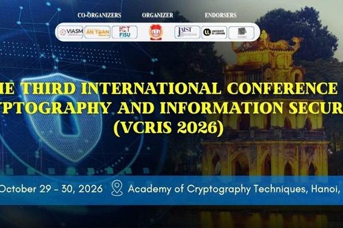 Hà Nội sẽ đăng cai Hội thảo quốc tế về mật mã và an toàn thông tin VCRIS 2026