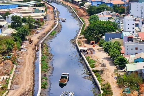 Dự án cải tạo kênh dài nhất TPHCM dự kiến thông xe toàn tuyến cuối năm nay