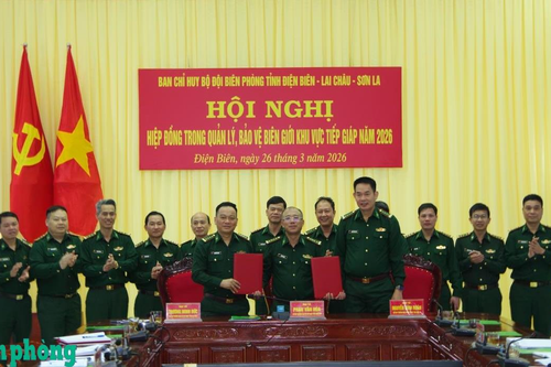 Tăng cường phối hợp hiệp đồng quản lý, bảo vệ biên giới khu vực tiếp giáp