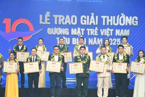 Trao giải Gương mặt trẻ Việt Nam tiêu biểu năm 2025 - tôn vinh những người góp phần kiến tạo kỷ nguyên mới