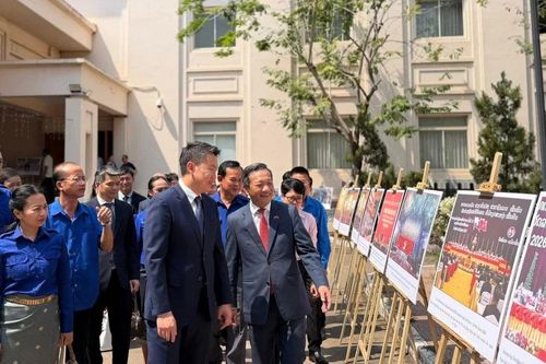 Màu xanh thanh niên Việt - Lào luôn sát cánh trên mọi chặng đường hợp tác
